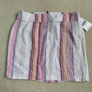 forever 21 striped skirt